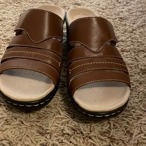 Collection by Clarks brown sandals